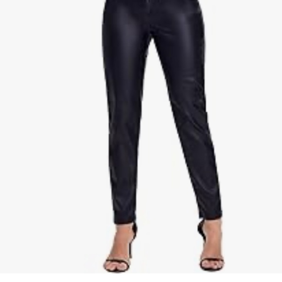 Women’s Leather look pants = Brand New,  Size - small. - Picture 1 of 7